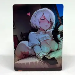 Nier: Automata 2B Goddess Anime Waifu ACG Foil Card - Image 1