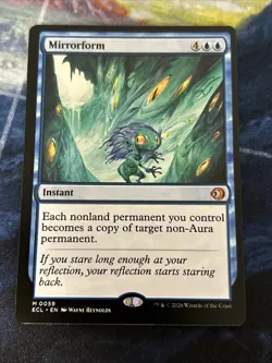 Mirrorform Lorwyn Eclipsed Regular NM-M Unplayed MTG Magic The Gathering 0059 - Image 1
