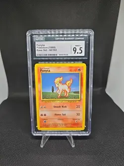 1999 POKEMON GAME #60 PONYTA Graded CGC - Image 1