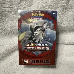 Pokemon Sun and Moon Crimson Invasion PreRelease Kit Sealed TCG - Image 1