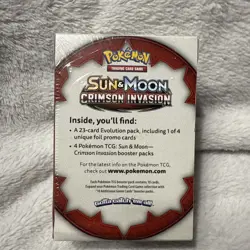Pokemon Sun and Moon Crimson Invasion PreRelease Kit Sealed TCG - Image 2