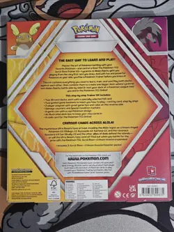 Pokemon Sun & Moon Trainer Kit Promo Box *RARE*+ 3Pks Crimson Invasion - Image 2