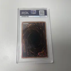 Harpie Lady Sisters MRD-009 Foil YuGiOh Metal Raiders PSA 9 MINT - Image 2
