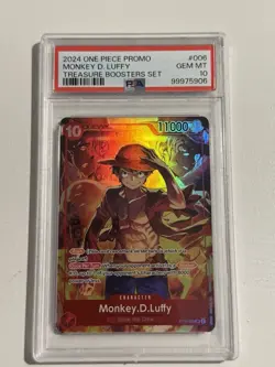 Monkey.D.Luffy (Treasure Booster Set) ST10-006 One Piece Promotion Cards Foil - Image 1