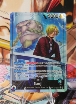 One Piece TCG OP12-041 Sanji Alt Art Leader Legacy Of The Master NM English - Image 1