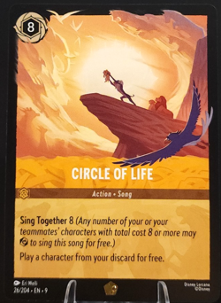 Circle of Life 26/204 L - Disney Lorcana - Fabled (NM) - Image 1