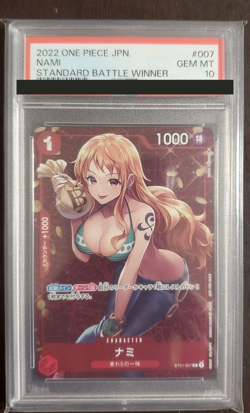 PSA 10 Nami ST01-007 Winner Promo One Piece Card Standard Battle Japanese Japan - Image 1