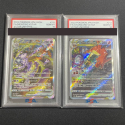 PSA 10 Charizard 212/172 Mewtwo 221/172 SAR Pokemon Card Set Japanese from JPN - Image 1