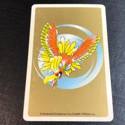 Pokemon Poker Card - Vintage Nintendo Japanese Ho-oh Set - Diglett - #0041 - Image 3