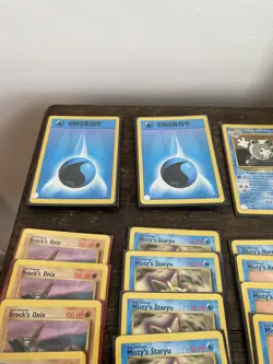 Vintage 1999 2000 Pokemon 57 Card Lot Full Art Halo Energy Poke Ball NM Lot !! - Image 3