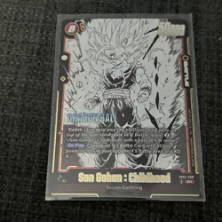 Son Gohan : Childhood SB02-008 SR Manga Art - Dragon Ball Card Game FUSION WORLD - Image 1