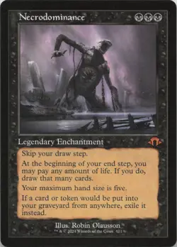 Necrodominance (Retro Frame) M Modern Horizons 3 411 - LP MTG - Image 1