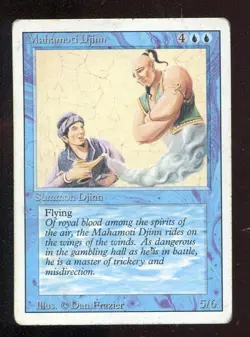 MAGIC MAHAMOTI DJINN MTG EN REVISED - Image 1