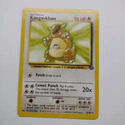 Kangaskhan - 21/64 - Pokemon Jungle Unlimited Rare Card WOTC - LP - Image 1