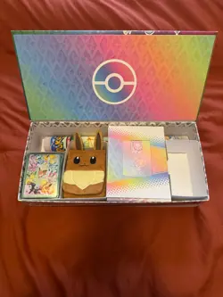 Pokemon Prismatic Evolutions Super Premium Collection **BOX & ACCESSORIES ONLY** - Image 1