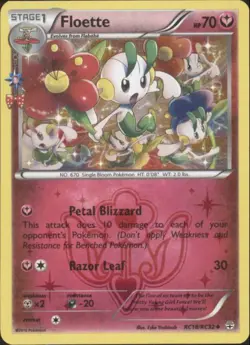 2x (GEN-RC18) Floette (Radiant Collection) (U) Pokemon Generations Card # RC18 - Image 1