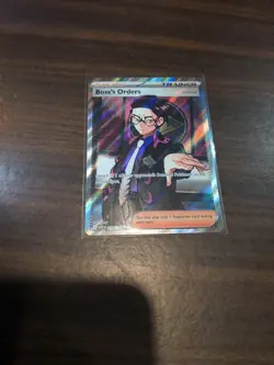 Boss’s Orders 256/217 Ultra Rare Full Art Pokemon TCG Ascended Heroes NM - Image 1