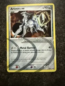 Pokemon TCG Arceus AR9 Arceus Set Holo Rare - Image 1