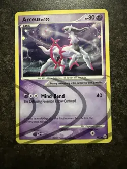 Pokemon TCG Arceus AR7 Arceus Set Holo Rare - Image 1