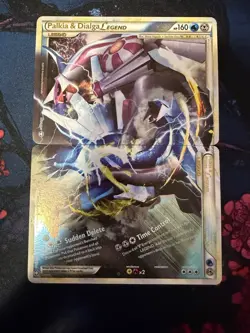 Pokemon TCG Palkia & Dialga Legend 101/102/102 Triumphant Top Bottom NM - Image 1