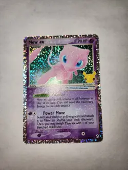 NM-Pokemon RARE-Mew ex 88/92 Celebrations: Classic Collection Holo - Image 2