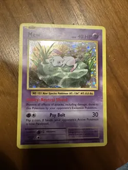 Pokemon - Mew - 53/108 XY Evolutions - 2016 Holo - MP - Image 1