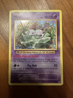 Pokemon - Mew - 53/108 XY Evolutions - 2016 Holo - MP - Image 2