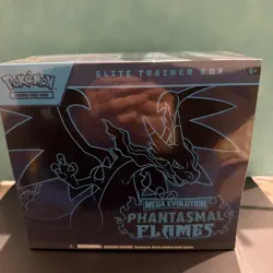 Official Pokemon TCG: Phantasmal Flames Elite Trainer Box (ETB) New & Sealed - Image 1