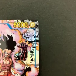 One Piece Card Luffy OP11-118 SEC A manga comic Super Parallel Gear4 Japanese JP - Image 4