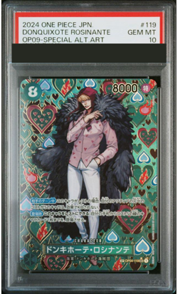 PSA 10 Donquixote Rosinante SP ONE PIECE Card OP04-119 OP09Japnaese from Japan - Image 1