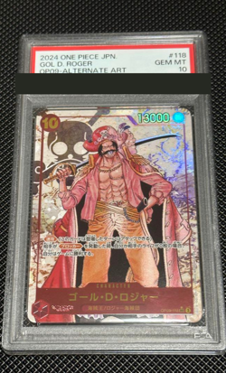 PSA 10 One Piece Gol D. Roger SEC One Piece Card OP09-118 Japanese from Japan - Image 1