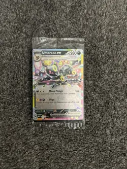 Pokemon TCG Umbreon ex Prismatic Evolutions Stamp Promo Card 060/131 - SEALED - Image 3