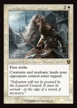 Thalia, Heretic Cathar Foil - Innistrad Remastered MTG-NM - Image 1