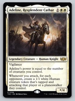 Adeline, Resplendant Cathar - Commander Tarkir: Dragonstorm - MTG - Image 1