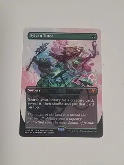 Sylvan Tutor (Borderless) Special Guests Mythic NM Magic: The Gathering Normal - Image 1