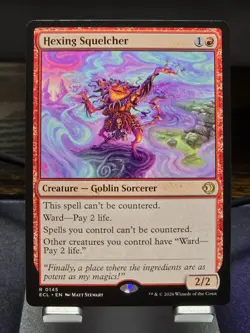 MTG - Hexing Squelcher (0145) Rare - Lorwyn Eclipsed - Image 1