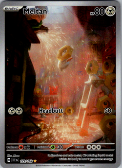 Pokemon TCG Meltan 179/162 Illustration Rare Temporal Forces NM/M - Image 1