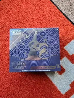 Pokemon TCG Scarlet & Violet Paldean Fates ETB Elite Trainer Box NEW Sealed - Image 1