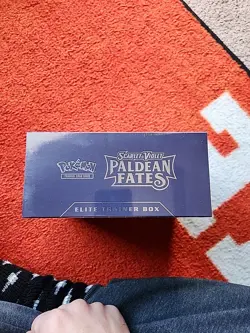 Pokemon TCG Scarlet & Violet Paldean Fates ETB Elite Trainer Box NEW Sealed - Image 4