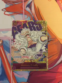 One Piece TCG OP05-119 Monkey D. Luffy Gear 5 Parallel SEC Alt Art English - Image 1