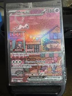SEALED Mew ex 053 Scarlet & Violet 151 Black Star Promo Pokemon Card - Image 1