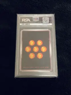 DBS Card Game Fusion World FB04-129 SON GOKU SECRET RARE-ALTERNATE ART - PSA 10 - Image 2