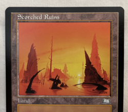 1x Scorched Ruins Weatherlight MTG Magic the Gathering NM - Image 2