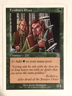 Fyndhorn Elves SP Deckmasters MTG - Image 1