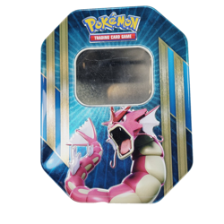 POKEMON 2016 XY Triple Power Gyarados EX - Collector Tin EMPTY - Image 1