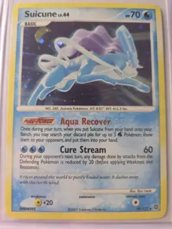 Pokemon TCG Suicune Secret Wonders 19/132 Reverse Holo Rare Card 2007 LP/NM - Image 1