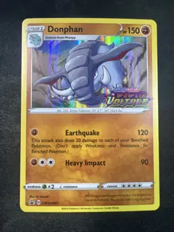 Donphan SWSH067 Pokemon TCG Sword & Shield Promo Card NM - Image 1
