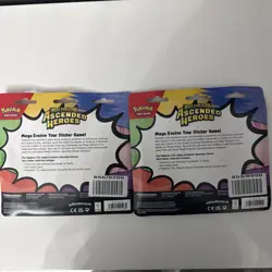 Pokemon TCG Ascended Heroes Tech Sticker Collection x 2 Gastly & Charmander🔥 - Image 2