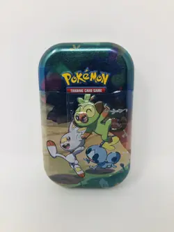 Pokemon Celebrations TCG Mini Tin - Galar Art Factory Sealed - 25th Anniversary - Image 1