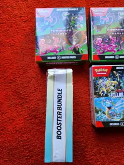 Pokemon Shrouded Fable + Stellar Crown Booster Bundle X2 of Each!!! Sealed New - Image 3